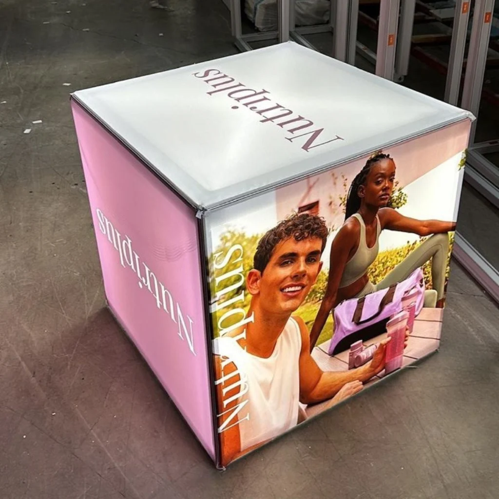 Küp lightbox sahada kullanım — etkinlik 2