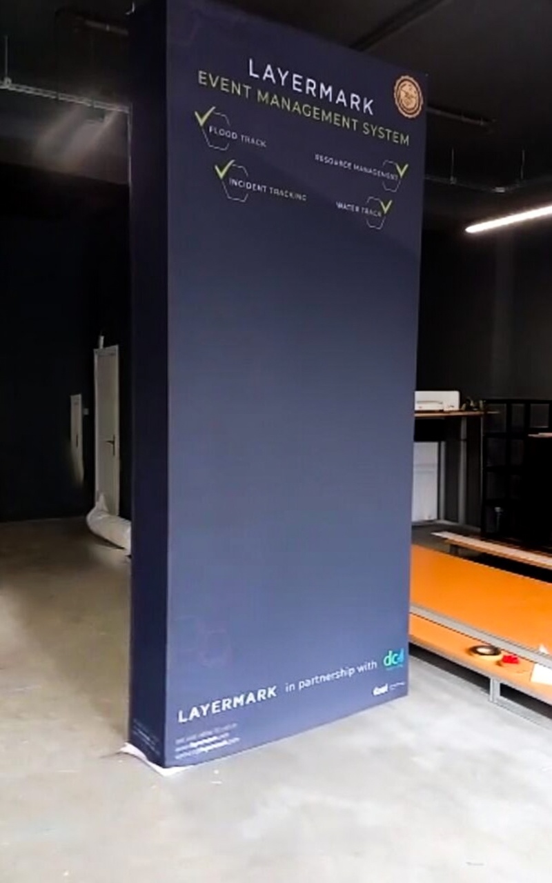 T3 backdrop sahada kullanım — etkinlik 1