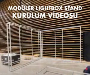 LGHTBOX STAND kurulum video istanbul