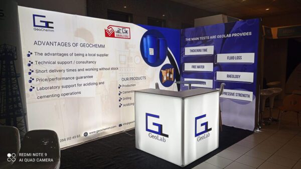 Dekopa Moduler Lightbox Stand Satış 100x100 BANKO PRO