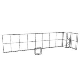 Orj T3 systems moduler stand sistemi fuar raf banko dekopa 1045istanbul turkey lightbox stand yurtdisi fuar standlari